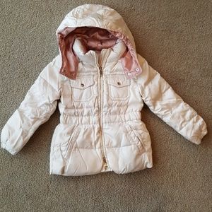 Authentic Gucci Kids Girls down overcoat.